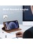 Apple iPhone 12 Mini Telefon Kılıfı Için Manyetik Otomatik Kapanış 5.4 Inç Şok Geçirmez Rfıd Engelleme Pu Deri Cep Telefon Cüzdan Stand Kapak Kahverengi (Yurt Dışından) 3
