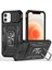 Apple iPhone 12/12 Pro Telefon Kapak Kat ve Arı Kart Yuvaları Cüzdan Pu Deri Flip Telefon Kılıfı Stand -Rose Altın (Yurt Dışından) 1