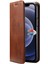 Apple iPhone 12 Mini Telefon Kılıfı Için Dokulu Yüzey Çok Dönen Koruma Kılıfı Manyetik Otomatik Kapanış Deri Kılıf Stand ve Cüzdan 5.4 Inç-Kahverengi (Yurt Dışından) 4