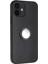 Tpu Apple iPhone 12 Mini 5.4 Inç Halka Kickstand Mat Telefon Kılıfı Destek Araba Mıknatıs Montaj Black (Yurt Dışından) 1