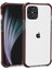 Apple iPhone 12-Brown Için Hava Yastığı Damgalı Akrilik+Tpu Hibrid Kapak (Yurt Dışından) 4