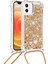 Dinamik Quicksand ve Tpu Şok Geçirmez Cep Telefonu Koruyucu Kapak, Apple iPhone 12 Mini-Gold Için Kayışlı (Yurt Dışından) 1