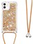 Dinamik Quicksand ve Tpu Şok Geçirmez Cep Telefonu Koruyucu Kapak, Apple iPhone 12 Mini-Gold Için Kayışlı (Yurt Dışından) 2