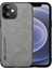 Apple iPhone 12 Telefon Kapağı Cilt Touch Hissed Koruyucu Araba Montaj Metal Sayfası Deri Kaplamalı Tpu Kasası Işık Gri (Yurt Dışından) 1