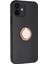 Apple iPhone 12 Mini Telefon Kılıfı Için Tpu Kapak 5.4 Inç Yüzük Kickstand Mat Destek Araba Mıknatıs Montaj Golü Altın (Yurt Dışından) 1