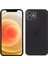 Apple iPhone 12 Mini-Black Için Hassas Delik Açılış Ultra Ince ve Ince Sert Pc Kasası (Yurt Dışından) 1
