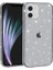 Apple iPhone 12 Mini-Grey Için Işıltılı Toz Pc+Tpu Hibrid Geri Kabuk (Yurt Dışından) 3