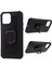 Apple iPhone 12 Mini-Black Için Parmak Yüzüğü Kickstand ile Anti-Damla Tpu Kabuğu (Yurt Dışından) 1