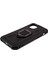 Apple iPhone 12 Mini-Black Için Parmak Yüzüğü Kickstand ile Anti-Damla Tpu Kabuğu (Yurt Dışından) 4