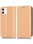 Apple iPhone 12 Telefon Kapağı Için Cep Telefonu Cüzdan Kılıfı Manyetik Otomatik Ahmed Izgara Doku Pu Deri Stand Anti-Çizgiye (Yurt Dışından) 1