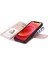 Apple iPhone 12 Mini Telefon Kılıfı Için 5.4 Inç Pu Deri Stand Flip Manyetik Çıkarılabilir 2-1 Direk Cüzdan Kapak Çizgi Altın (Yurt Dışından) 3