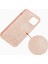 Apple iPhone 12 Mini Renkli Telefon Aksesuar-Pembe Için Yumuşak Sıvı Silikon Arka Cep Telefon Kılıfı (Yurt Dışından) 3