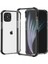 Apple iPhone 12-Black/gri Için Hava Yastığı Damgalı Akrilik+Tpu Hibrid Kapak (Yurt Dışından) 1