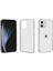 Apple iPhone 12 Telefon Kapağı Hafif Toz Net Kılıf Sabit Pc Yumuşak Tpu Şok Geçirmez Şeffaf Püskülük (Yurt Dışından) 4