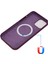 Apple iPhone 12 Mini Telefon Kılıfı Için Manyetik Sıvı Silikon Kılıf 5.4 Inç Magsafe Şarj Cep Telefonu Kapak-Kırmızı (Yurt Dışından) 2