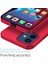 Apple iPhone 12 Mini Telefon Kılıf Hücresi Için 5.4 Inç Yükseltilmiş Çerçeve Şok Geçirmez Düz Renk Telefon Geri Kapak Kırmızısı (Yurt Dışından) 4