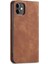 Fantasy Serisi Apple iPhone 12 Mini 5.4 Inç-Kahverengi Için Otomatik Emici Deri Cüzdan Standı Çantası (Yurt Dışından) 2