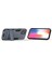 Apple iPhone 12 Mini-Blue Için Kickstand Telefon Kabuğu ile Plastik+Tpu Hibrit Kasa (Yurt Dışından) 2