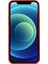 Apple iPhone 12 Telefon Kapağı Düz ​​edge Telefon Kılıfı Yumuşak Tpu Hassas Kesim Anti-Fall Koruyucu Kapak Kırmızısı (Yurt Dışından) 2