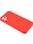 Apple iPhone 12 Telefon Kapağı Düz ​​edge Telefon Kılıfı Yumuşak Tpu Hassas Kesim Anti-Fall Koruyucu Kapak Kırmızısı (Yurt Dışından) 4