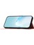 Apple iPhone 12 Mini Telefon Kılıfı Cüzdan Stand Kılıfı 5.4 Inç Ipek Doku Pu Deri Telefon Kapağı Bilek Kayış Rose Altın (Yurt Dışından) 3