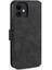 Apple iPhone 12 Mini-Black Için Retro Tarz Deri Cüzdan Stand Kılıfı (Yurt Dışından) 3