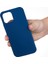 Yumuşak Sıvı Silikon Geri Cep Telefon Kılıfı Apple iPhone 12 Mini Renkli Telefon Aksesuar-Dark Mavi (Yurt Dışından) 4