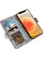 Apple iPhone 12 Mini Telefon Kılıfı Için 5.4 Inç Mermer Desen Çift Manyetik Toka Şok Geçirmez Pu Deri Derme Flip Cüzdan Kapak-Grey (Yurt Dışından) 3
