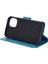 Apple iPhone 12 Mini-Blue Için Kayışlı Kelebek Çiçek Deri Çantası (Yurt Dışından) 4