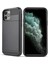 Apple iPhone 12 Mini-Black Için Kart Tutucu Plastik+Tpu Kapağı ile Kayar (Yurt Dışından) 1
