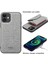 Söndürülebilir Manyetik Emilim Cüzdanı Deri Cilt Tpu Apple iPhone 12 Mini 5.4 Inç-Gri Için Geri Kasa (Yurt Dışından) 3