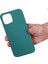 Apple iPhone 12 Mini Telefon Kılıfı Için Yumuşak Sıvı Silikon Geri Mobil Renkli Telefon Aksesuar Yeşil (Yurt Dışından) 4