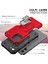 Ring Kickstand Çok Katmanlı Koruma Hibrit Sert Pc+Yumuşak Tpu Cep Telefon Kılıfı Apple iPhone 12-Pink Için (Yurt Dışından) 2