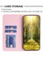 Apple iPhone 12/12 Pro Telefon Vaka Stili-16 Kart Tutucu Pu Deri Deri Yatay Stand Kılıf Rhanmombus Basılı Otomatik Kapanış Manyetik Telefon Kapak Pembe (Yurt Dışından) 3