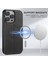 Apple iPhone 12/12 Pro Telefon Kapağı Için J06 Manyetik Telefon Kılıfı Stand Cüzdan Deri Kapağı Magsafe ile Uyumlu -Black (Yurt Dışından) 4