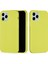 Yumuşak Sıvı Silikon Apple iPhone 12 Mini Renkli Telefon Aksesuar Sarı (Yurt Dışından) 2
