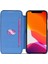 Retro Style Stand Deri Telefon Kılıfı Apple iPhone 12 Mini Blue Için Kart Sahibi (Yurt Dışından) 4