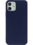 Apple iPhone 12 Mini-Dark Mavi Için x Seviyesi Anti-Damla Sıvı Silikon Arka Kapak (Yurt Dışından) 4