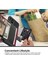 Apple iPhone 12 Mini Telefon Kılıfı Kickstand Deri Kaplamalı Tpu Koruyucu Kapak Kart Tutucu [dahili Manyetik Sayfa] -Black (Yurt Dışından) 4