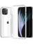 Apple iPhone 12 Saygın Için Anti-Fingerprint Clear Pc+Tpu Combo Geri Kılıf (Yurt Dışından) 1