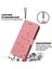 Apple iPhone 12 Mini-Pink Için Kelebek Çiçek Cüzdan Deri Koruyucu Kılıf (Yurt Dışından) 2