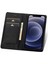 Apple iPhone 12 Mini Telefon Kılıfı Için Manyetik Otomatik Kapanış 5.4 Inç Şok Geçirmez Rfıd Engelleme Pu Deri Cep Telefon Cüzdan Stand Kapak Black (Yurt Dışından) 4