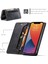 Rfıd Koruma Retro Mat Cüzdan Deri Kabuğu Apple iPhone 12 Mini 5.4 Inç-Black (Yurt Dışından) 2