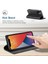 Rfıd Koruma Retro Mat Cüzdan Deri Kabuğu Apple iPhone 12 Mini 5.4 Inç-Black (Yurt Dışından) 3