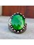 Yeşil Taşlı Erkek Yüzük 1