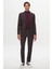 Slim Fit Kahverengi Baskılı Kırışmayan Sihirli Takim Elbise 1HC05IM05577M 1