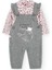 Kız Bebek 2li Set Gri 1