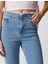 Ispanyol Paça Kot Pantolon Dar Kesim Yüksek Bel - Victoria Slim Jean 5