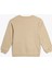 Sweatshirt Kaplan Baskılı Uzun Kollu Bisiklet Yaka Şardonlu 2