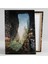 Kayıp Doğa Geyik Manzara Şehir Kanvas Tablo ART00114 2